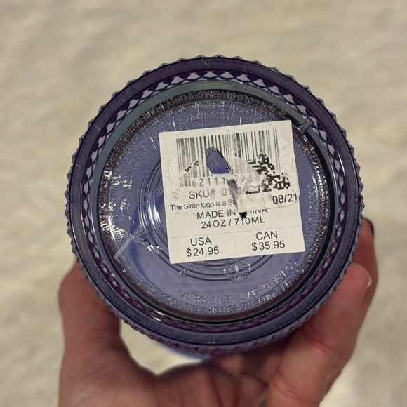 🆕 NWT Starbucks Limited Edition Plastic Cold Cup Sparkle Sofie Birkin Design - Picture 6 of 10